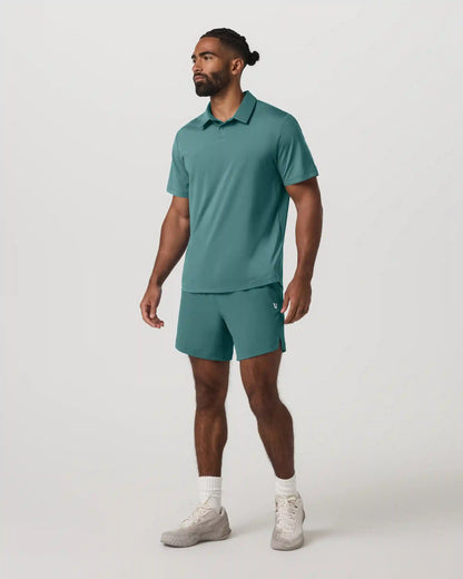 Crosscourt Short Unlined 7" | Dark Cyan