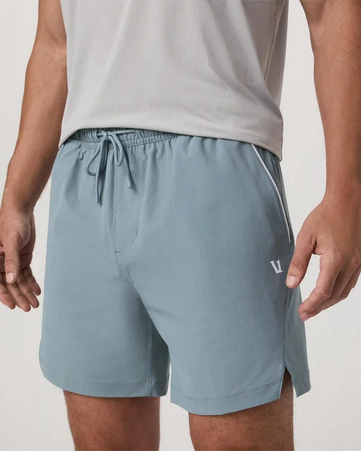 Crosscourt Short Unlined 7" | Mist