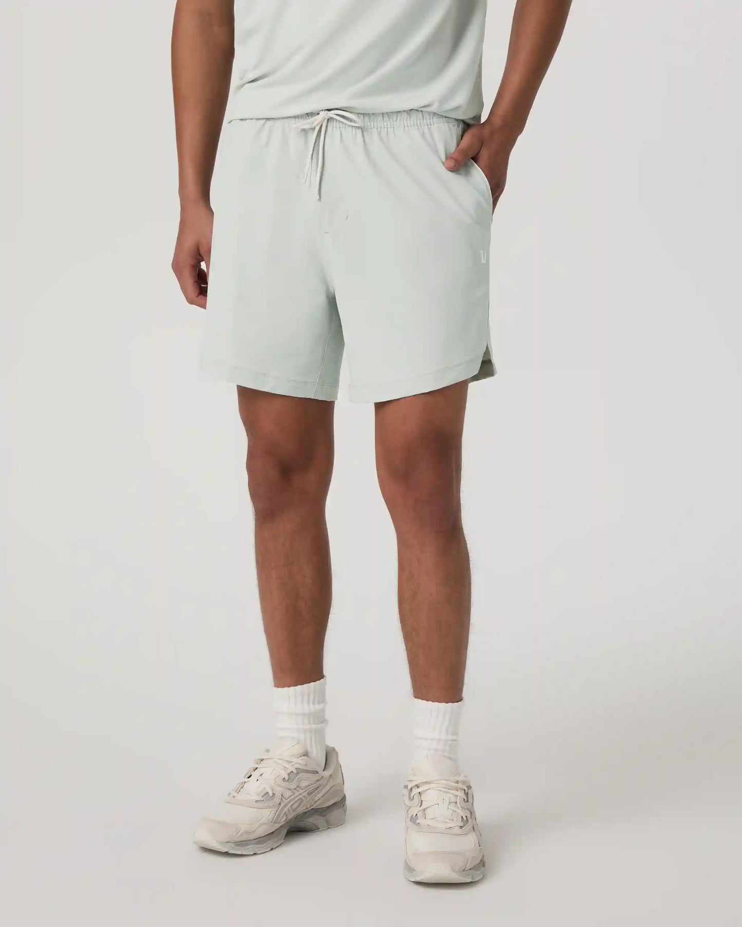 Crosscourt Short Unlined 7" | Moonstone