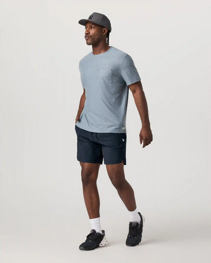Crosscourt Short Unlined 7" | Navy