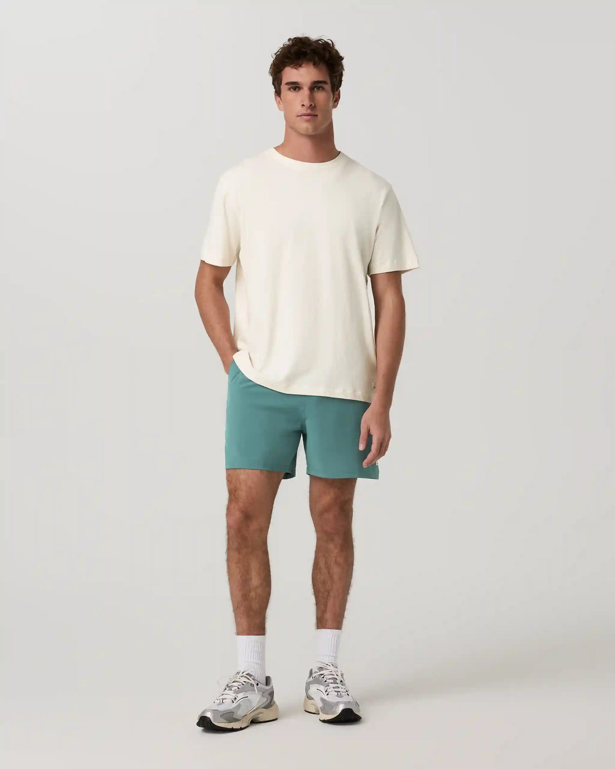 Banks Session Short Unlined 5" | Dark Cyan