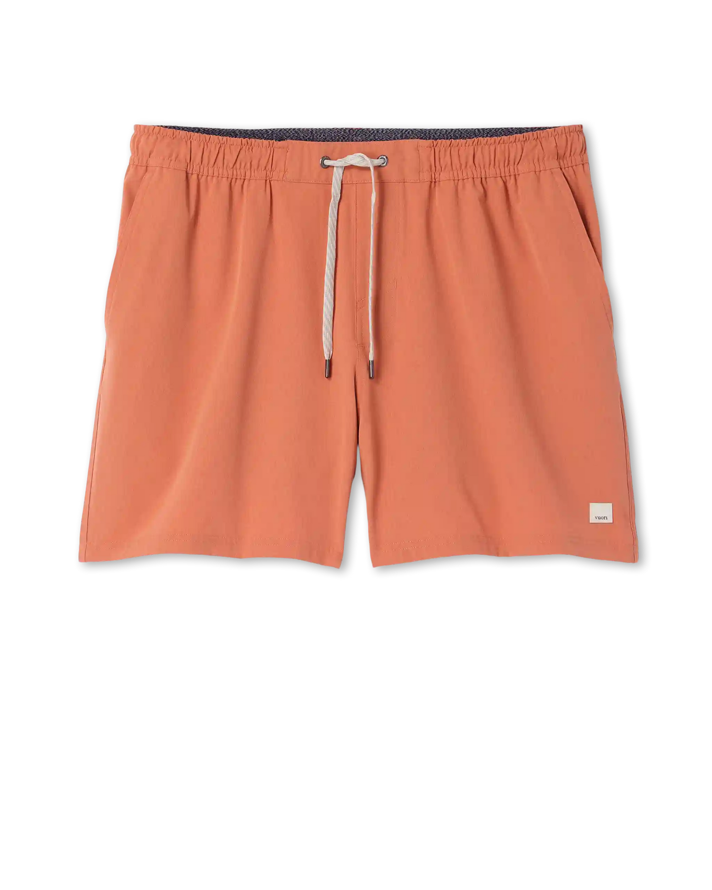 Banks Session Short Unlined 5" | Washed Brick Linen Texture