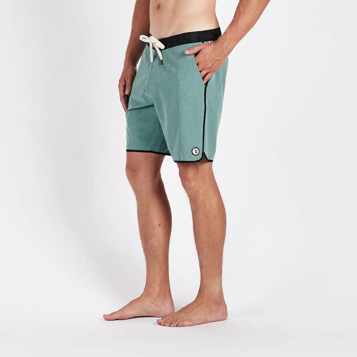 Cruise Boardshort | Aloe Linen Texture