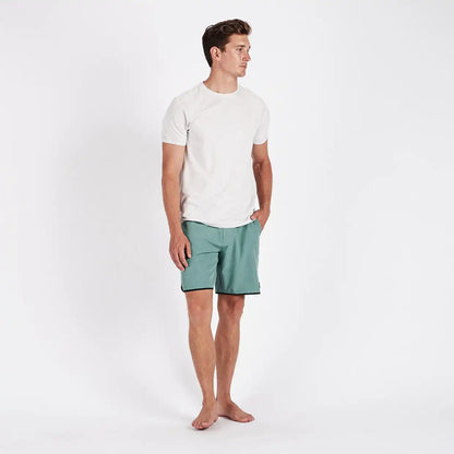 Cruise Boardshort | Aloe Linen Texture