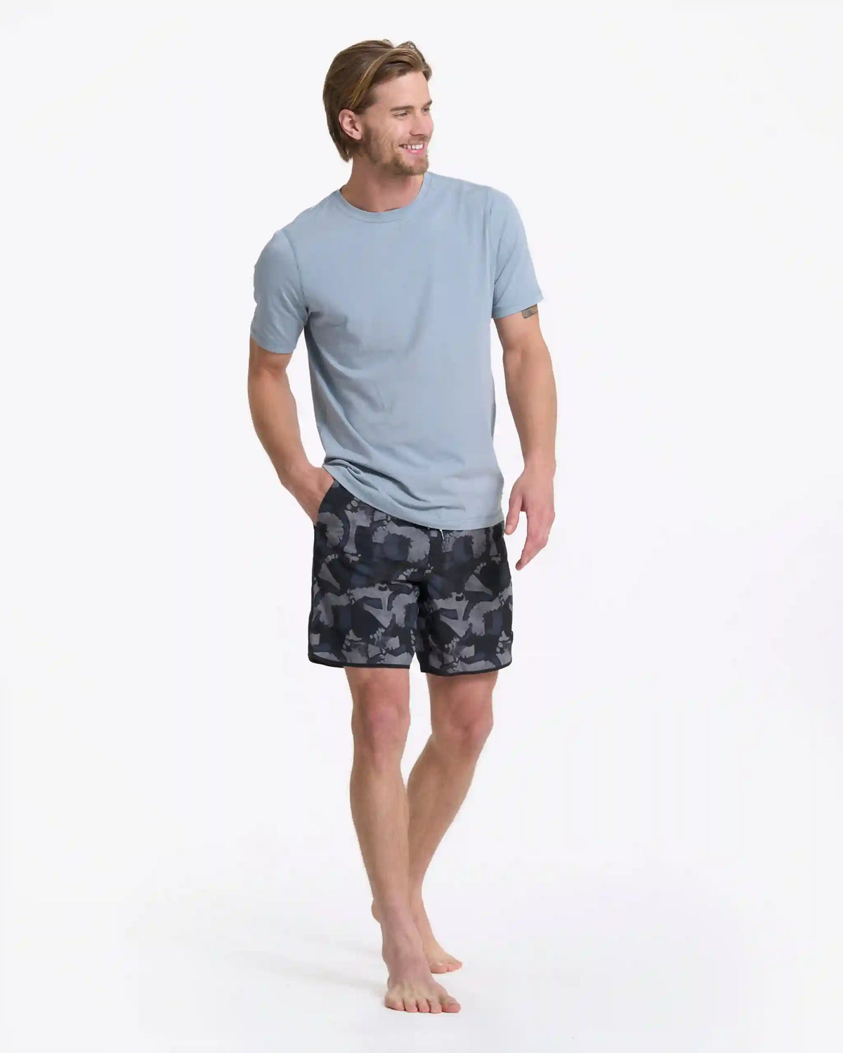 Cruise Boardshort | Black Abstract