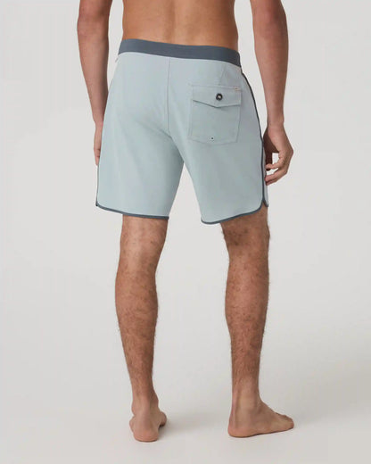 Cruise Boardshort 7" | Blue Haze Linen Texture