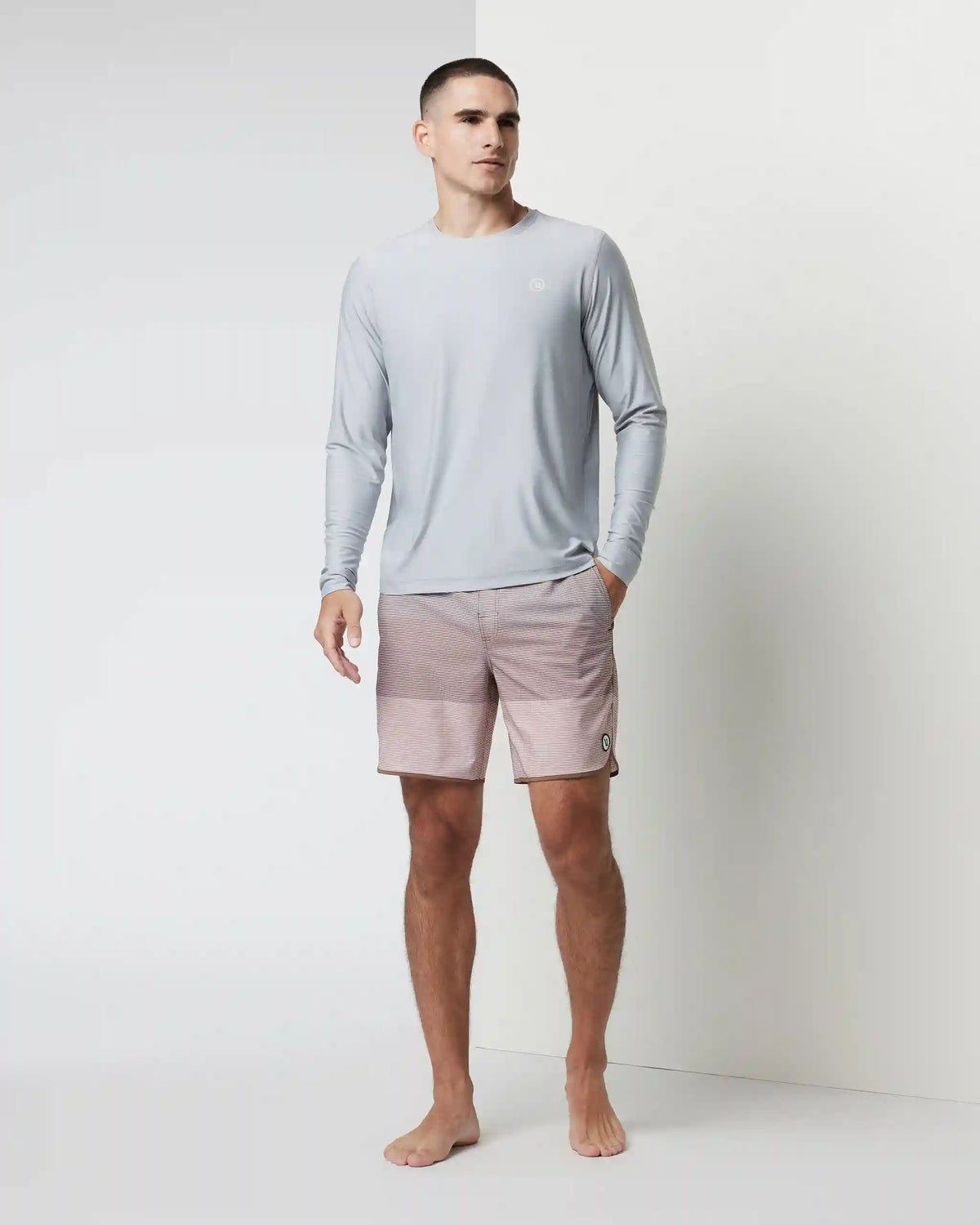 Cruise Boardshort | Clove Wave Stripe