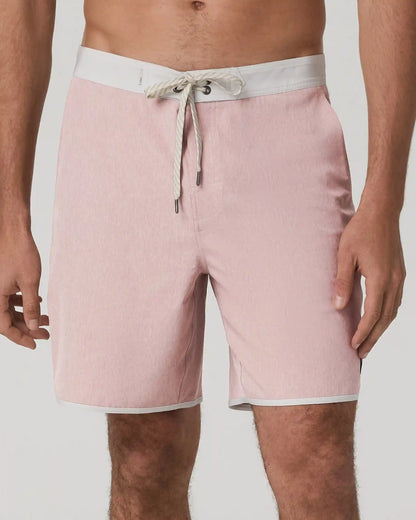 Cruise Boardshort 7" | Mauve Linen Texture