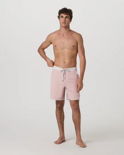 Cruise Boardshort 7" | Mauve Linen Texture