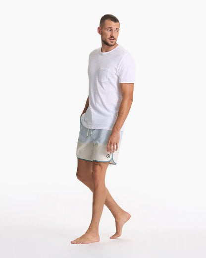 Cruise Boardshort | Sagebrush Wave Stripe