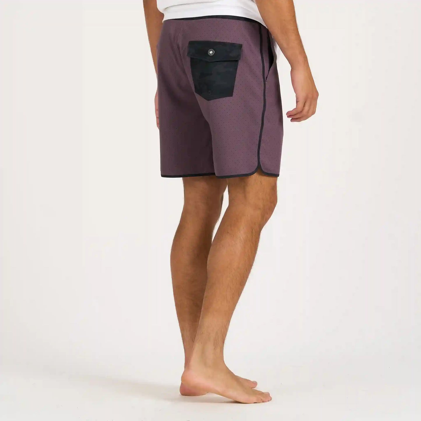 Cruise Boardshort | Smoked Plum Micro Dot