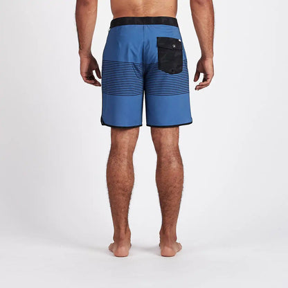 Cruise Boardshort | Sea Charcoal Stripe