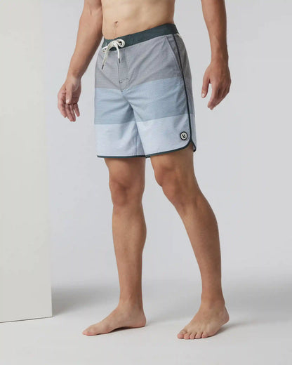 Cruise Boardshort | Smoked Beryl Wave Stripe