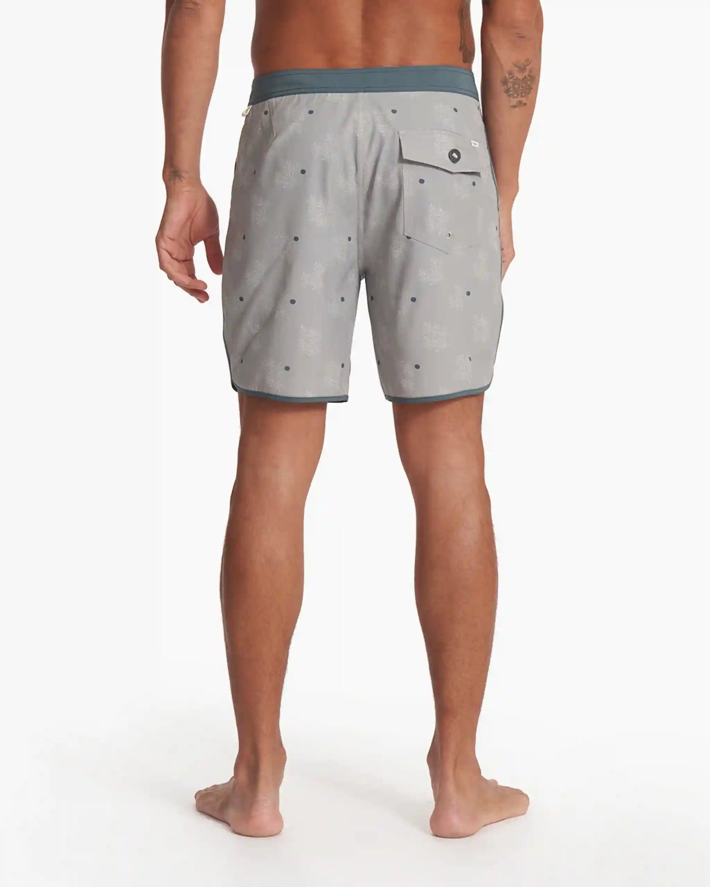 Cruise Boardshort | White Sage Desert Bloom