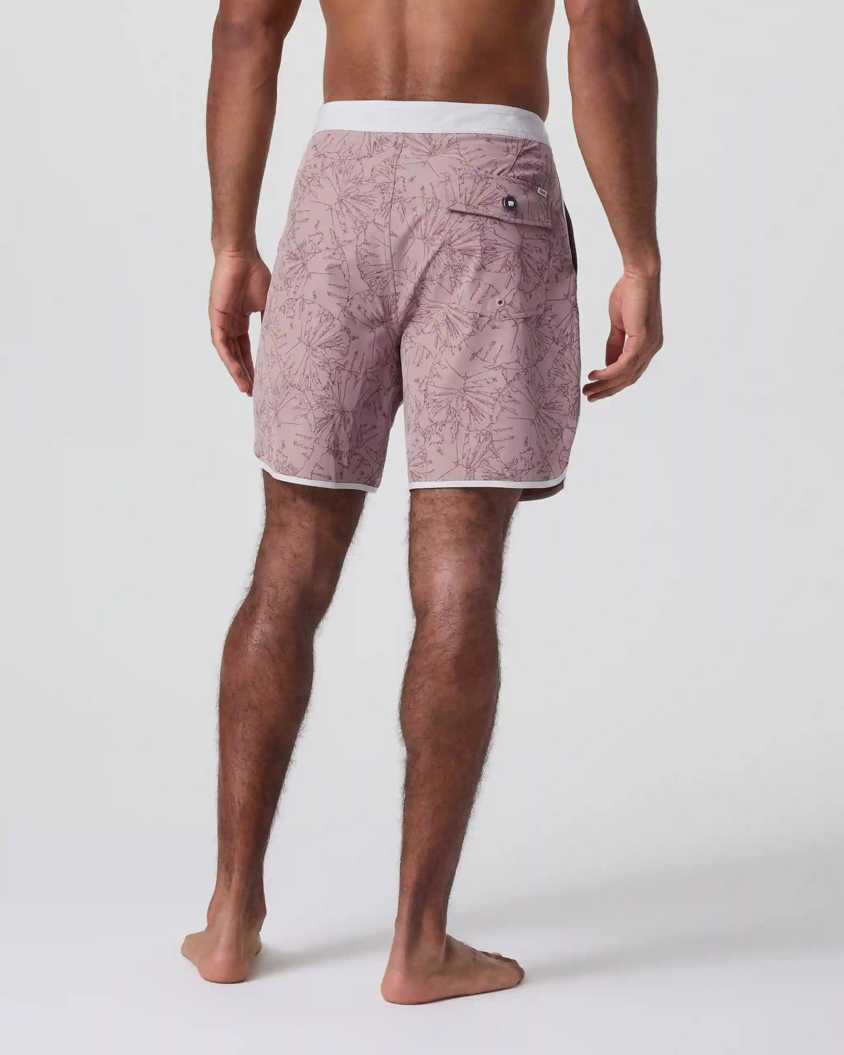 Cruise Boardshort 7" | Zion Rose Water Lily