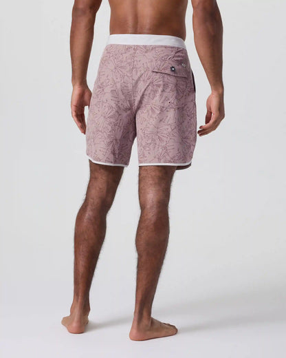 Cruise Boardshort 7" | Zion Rose Water Lily