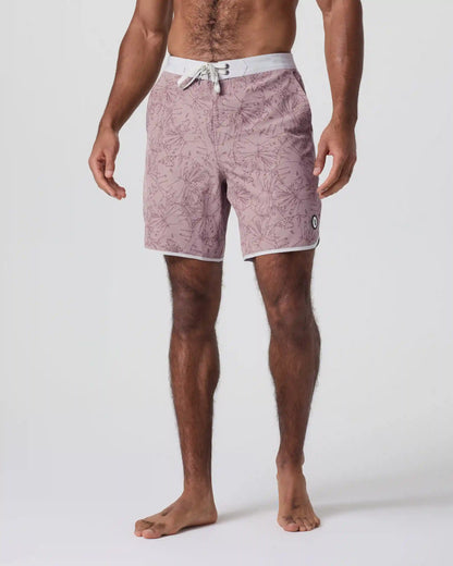 Cruise Boardshort 7" | Zion Rose Water Lily