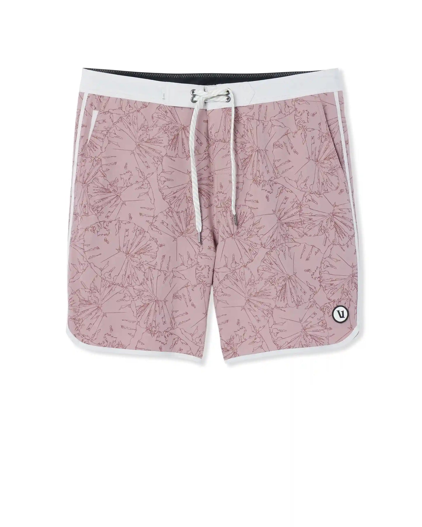 Cruise Boardshort 7" | Zion Rose Water Lily
