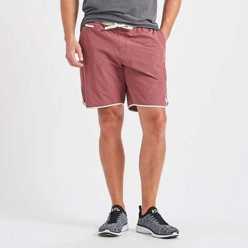 Banks Short Unlined 7" | Amber Linen Texture