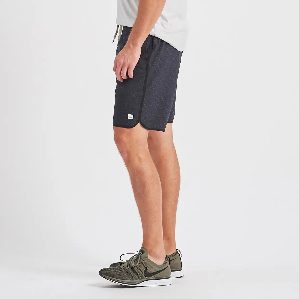 Banks Short Unlined 7" | Black Micro Dot