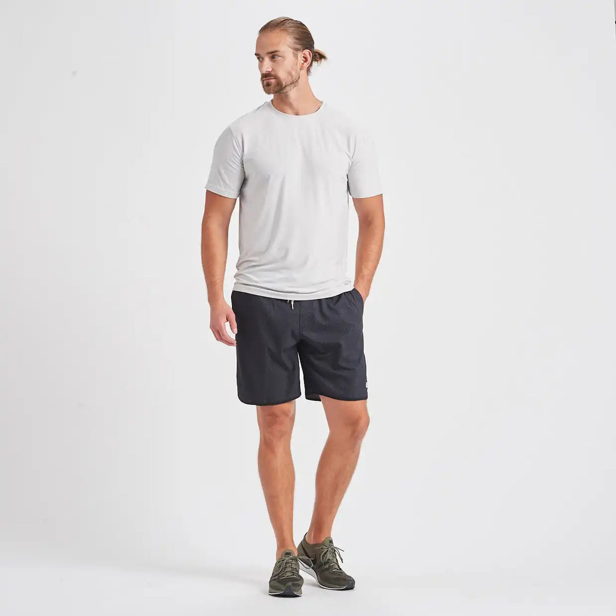 Banks Short Unlined 7" | Black Micro Dot
