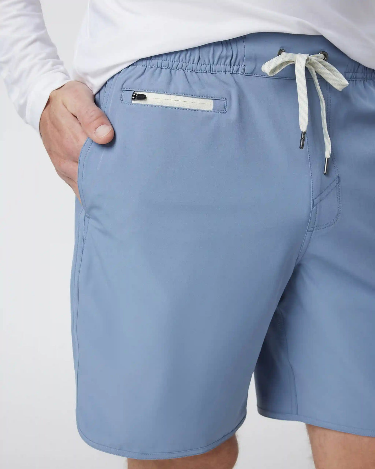 Banks Short Unlined 7" | Chambray