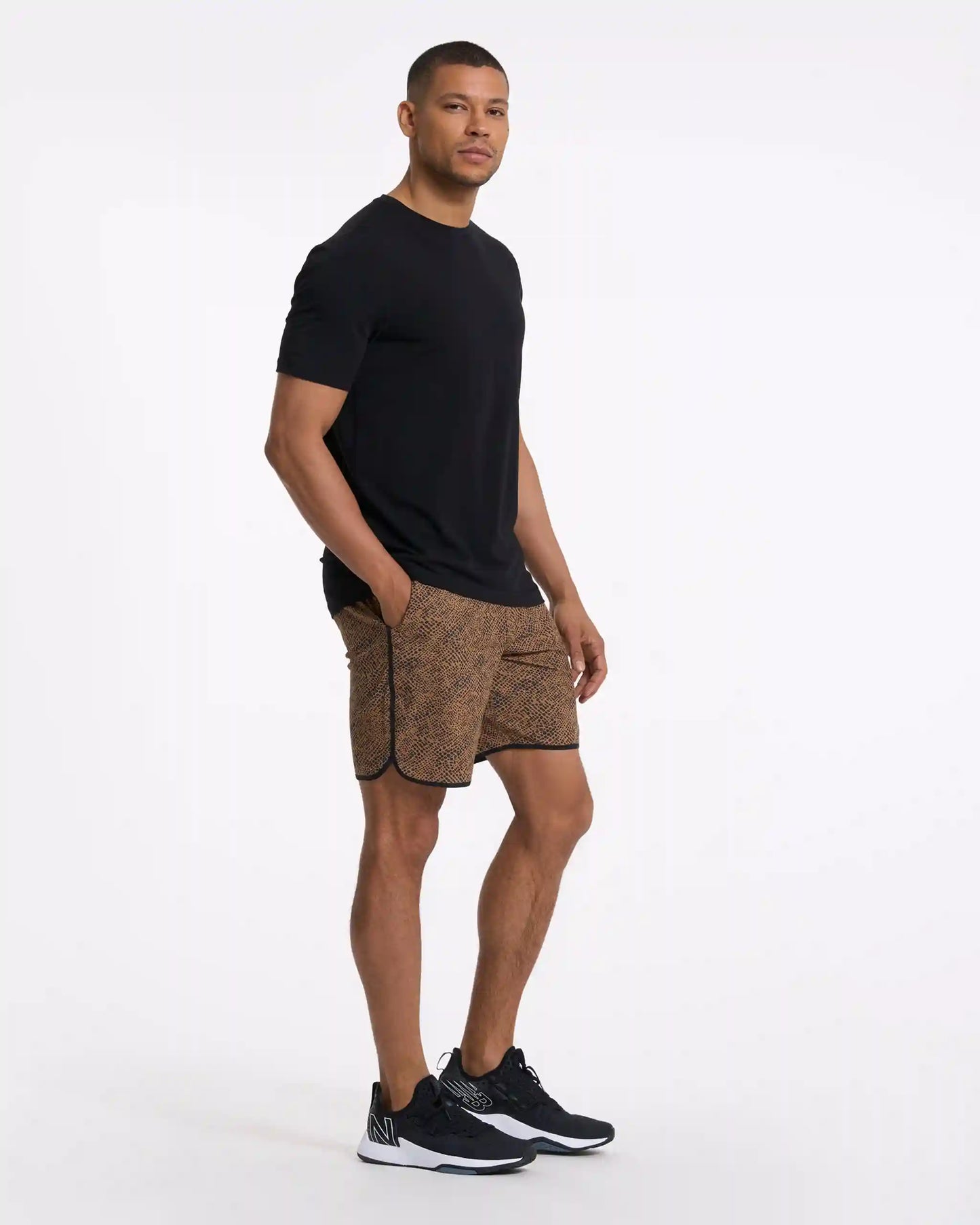 Banks Short Unlined 7" | Camel Lumen
