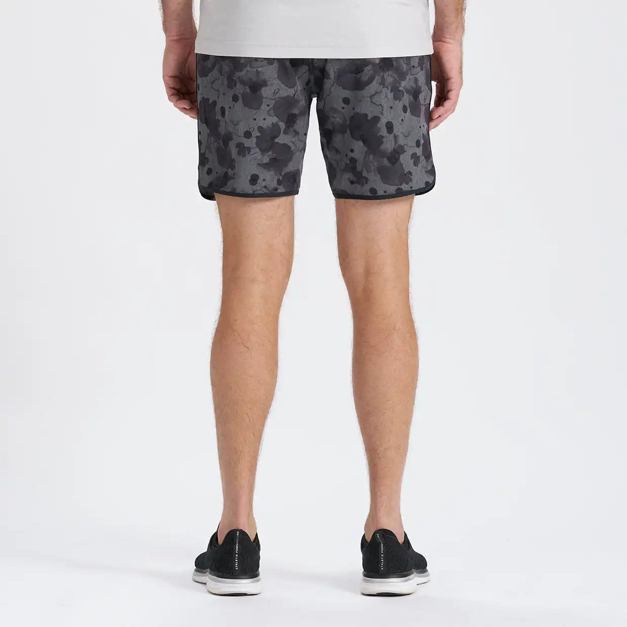 Banks Short Unlined 7" | Charcoal Water Drop