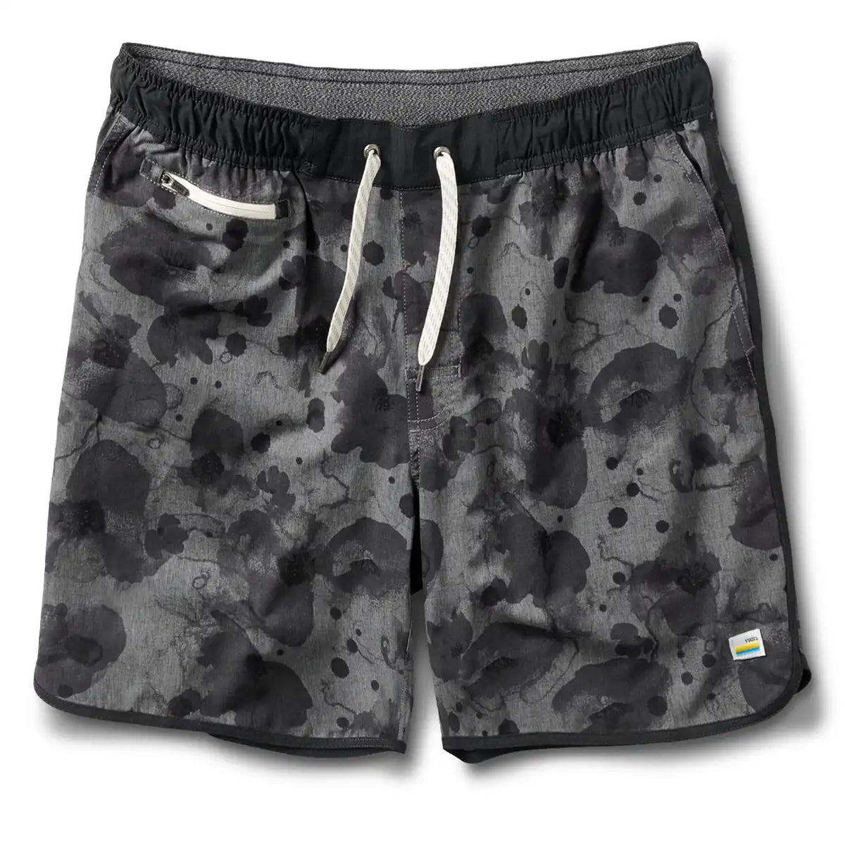 Banks Short Unlined 7" | Charcoal Water Drop