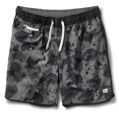Banks Short Unlined 7" | Charcoal Water Drop