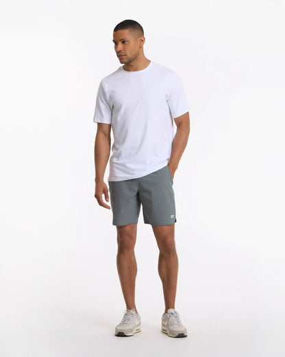 Banks Short Unlined 7" | Dusty Pine Micro Dot
