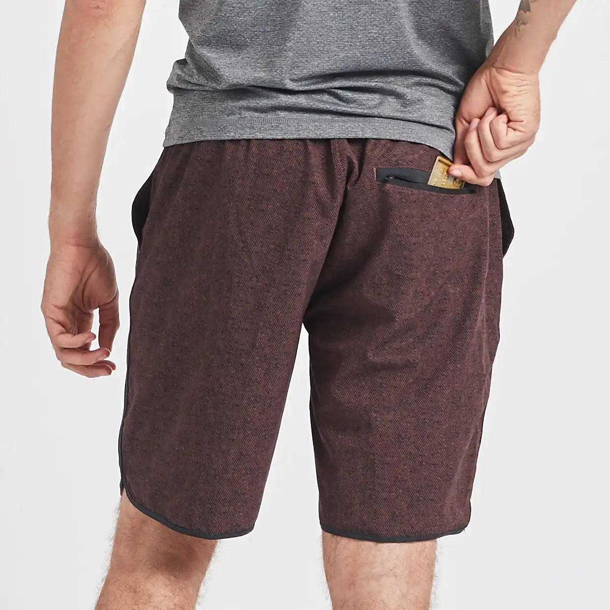 Banks Short Unlined 7" | Fig Twill Texture