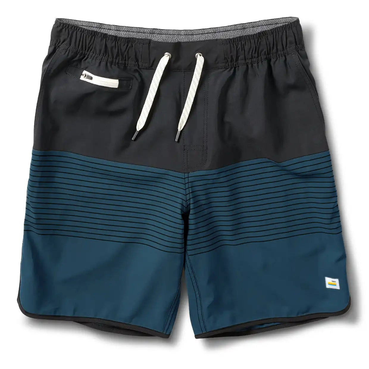 Banks Short Unlined 7" | Indigo Stripe