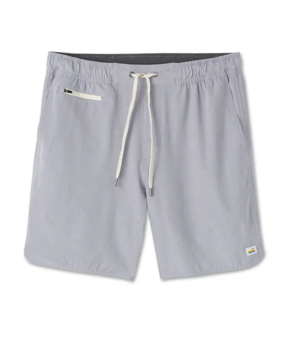 Banks Short Unlined 7" | Marble Linen Texture