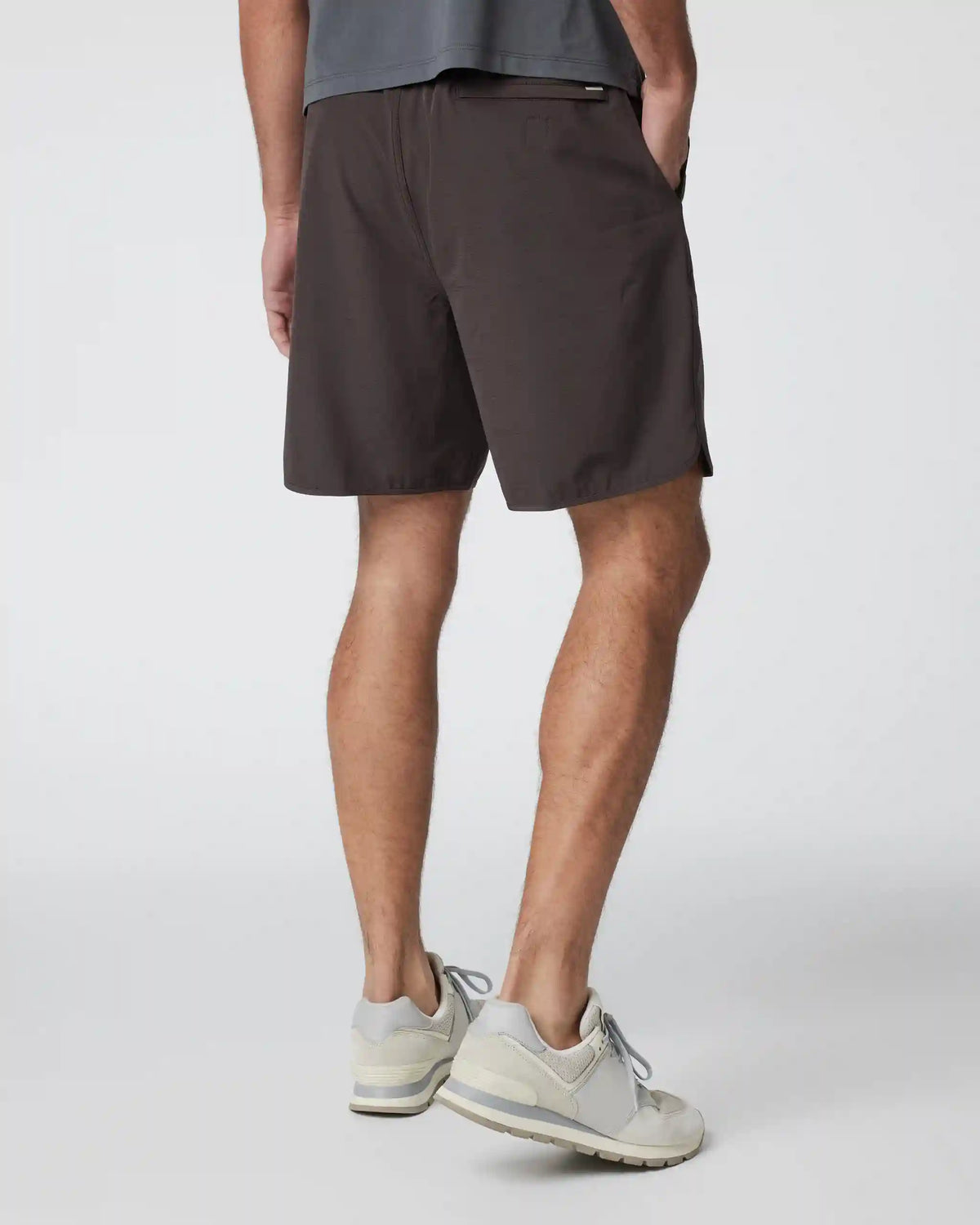 Banks Short Unlined 7" | Sangria Slub Stripe