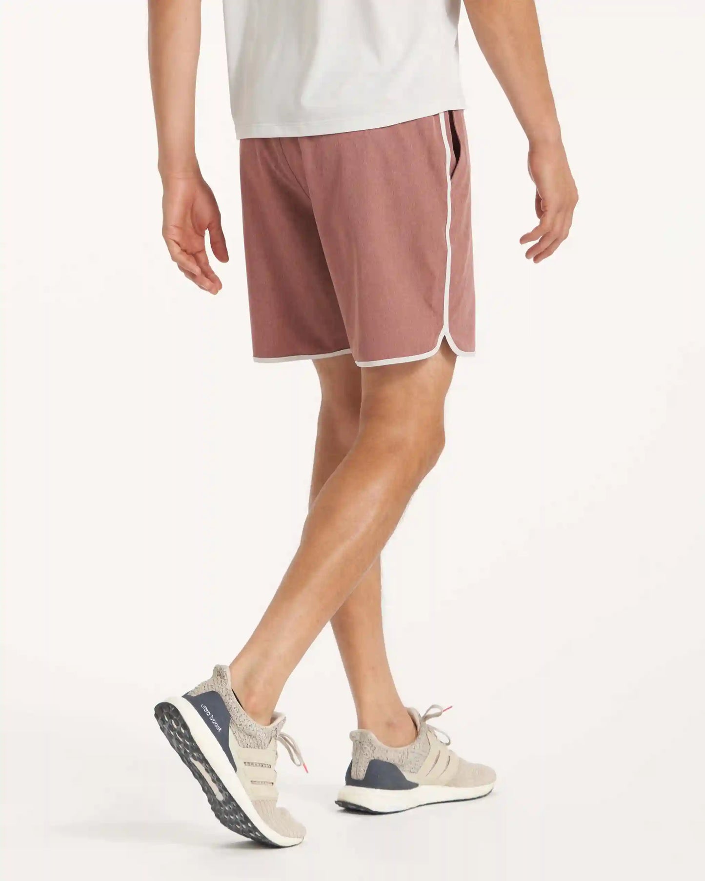 Banks Short Unlined 7" | Terracotta Linen Texture