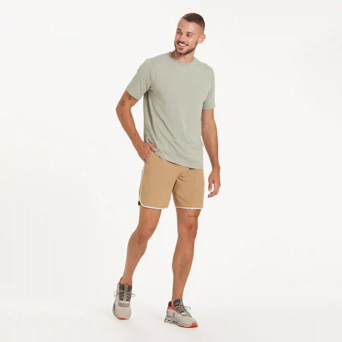 Banks Short Unlined 7" | Wheat