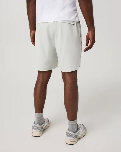 Banks Short Unlined 7" | Breeze Linen Texture