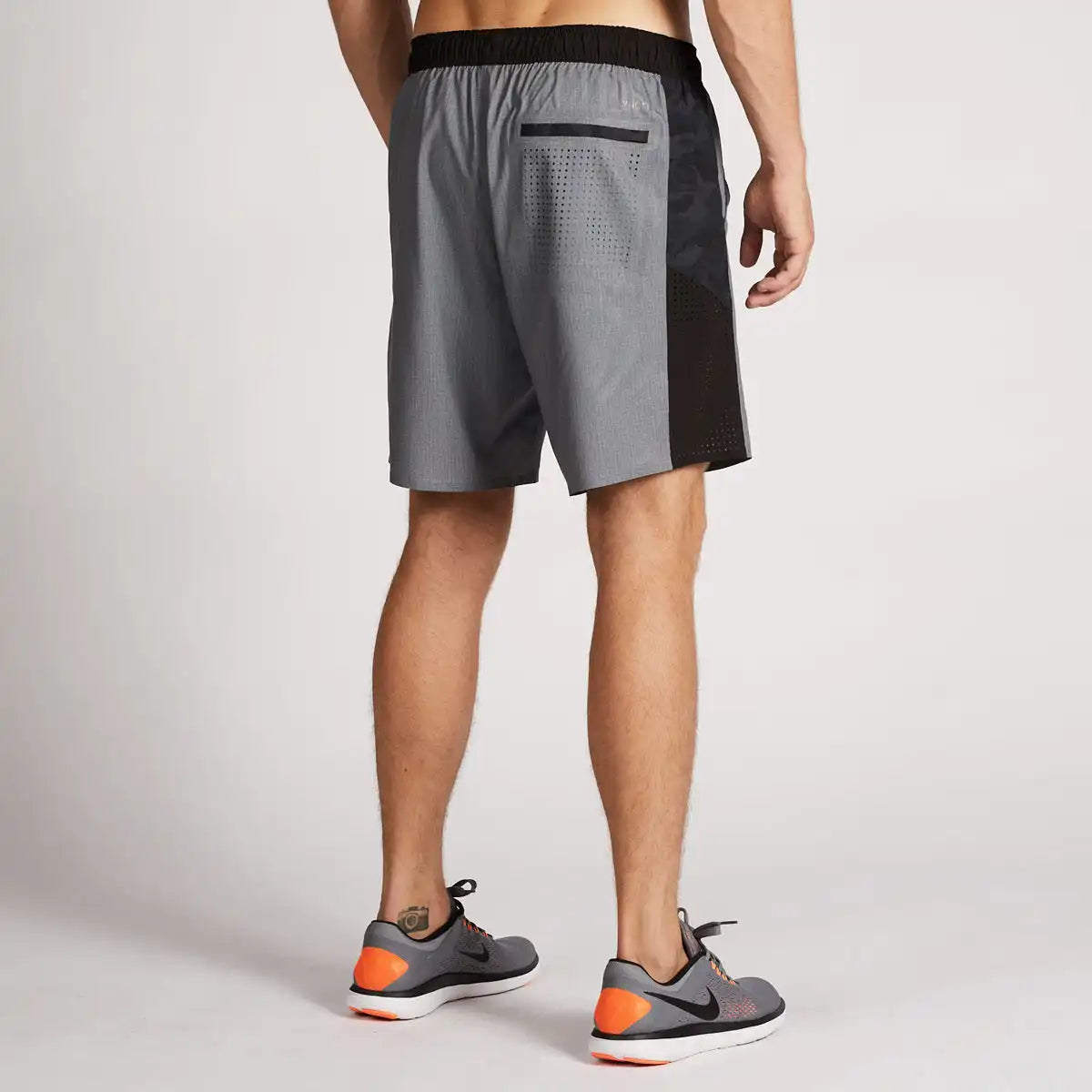 Future Short | Heather Grey / Black Camo