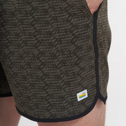 Banks Short Unlined 5" | Oregano Basketweave