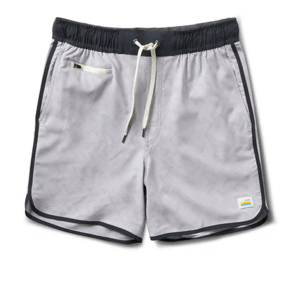 Banks Short Unlined 5" | Platinum Herringbone