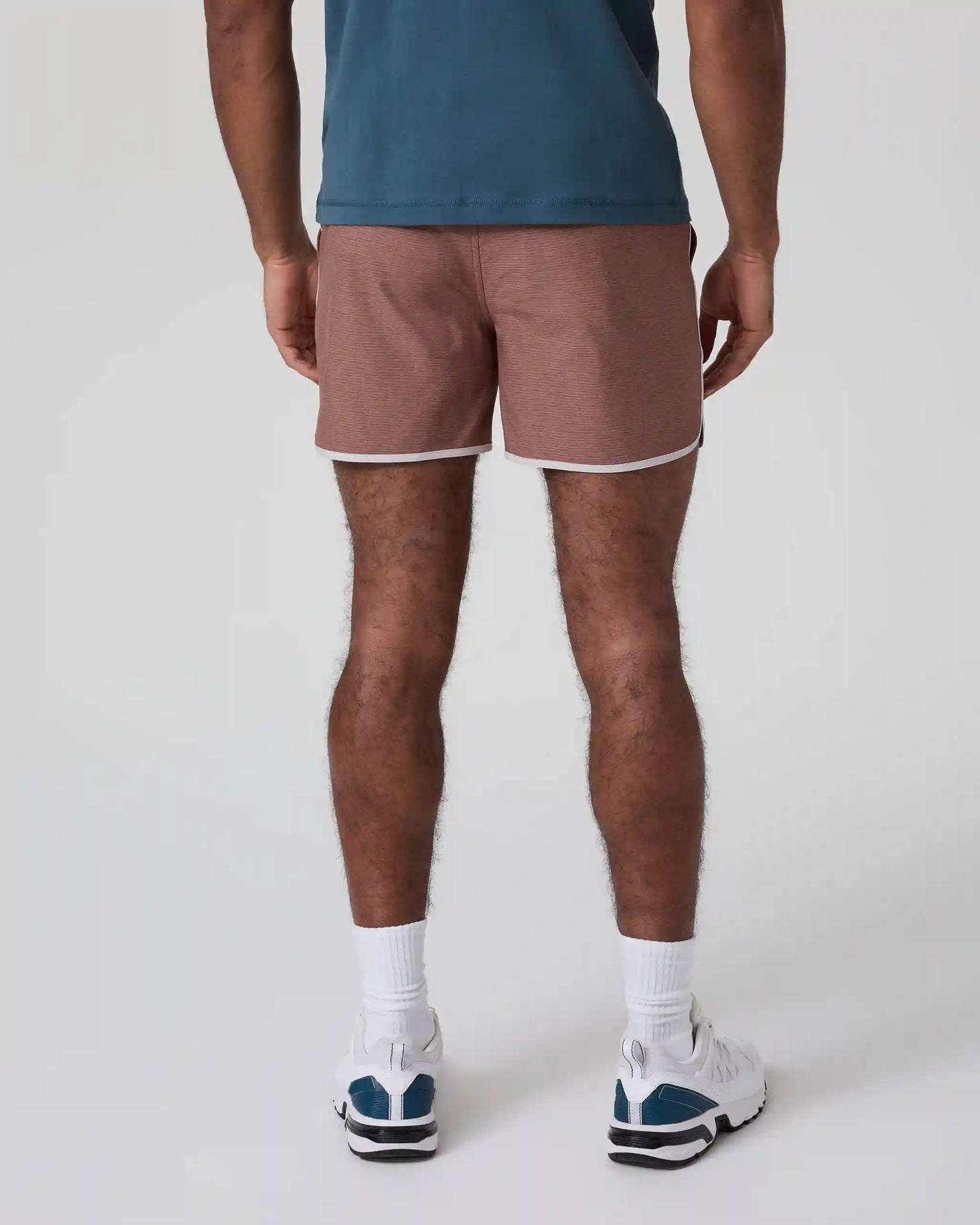Banks Short Unlined 5" | Sedona Brown Stripe