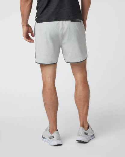 Banks Short Unlined 5" | Sky Grey Micro Dot