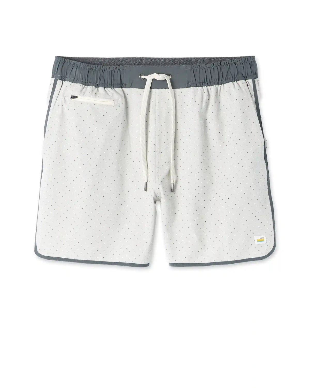 Banks Short Unlined 5" | Sky Grey Micro Dot