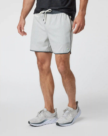 Banks Short Unlined 5" | Sky Grey Micro Dot