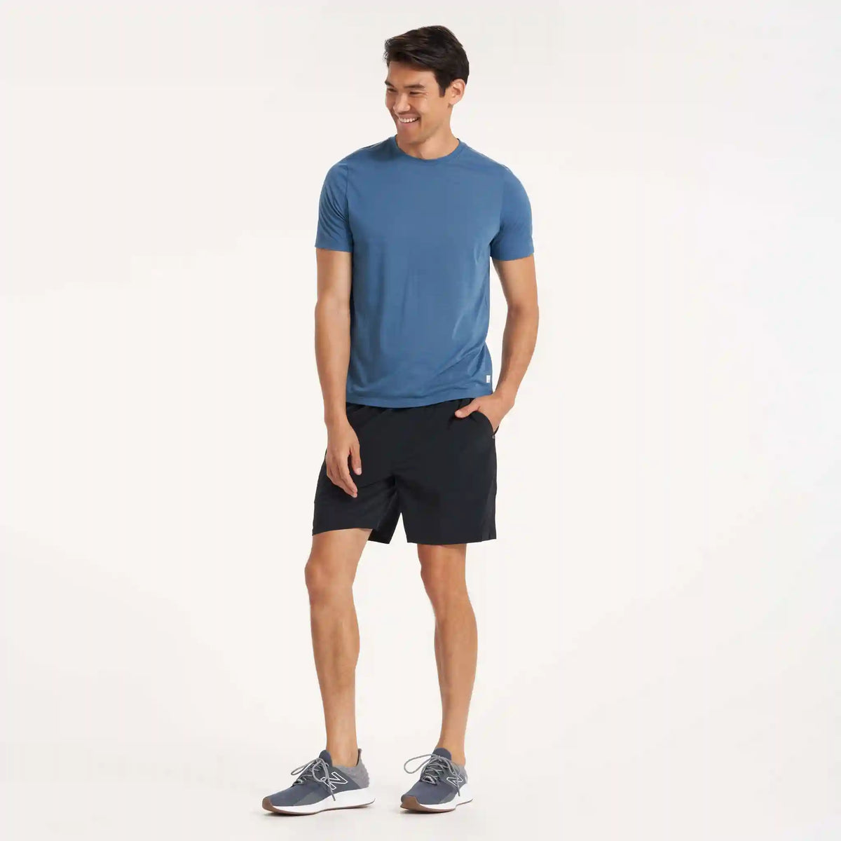 Current Tech Tee | Pool Blue