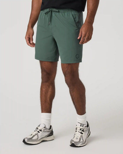 Kore Short Unlined 7" | Agate Green Tonal
