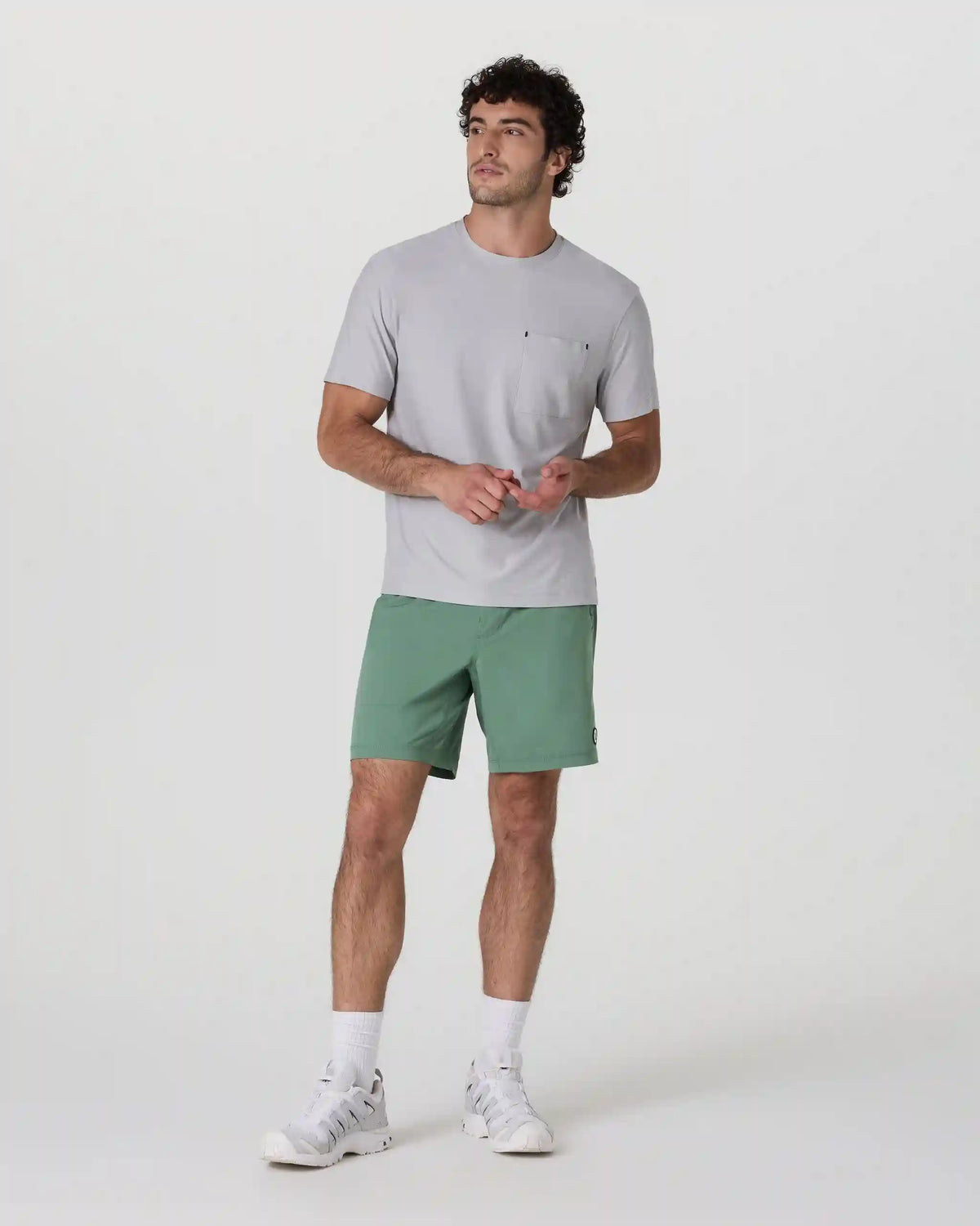 Kore Short Unlined 7" | Hedge Green