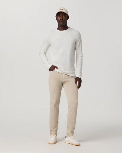 Benton Stretch Twill Pant Athletic Slim Fit 30" | Limestone