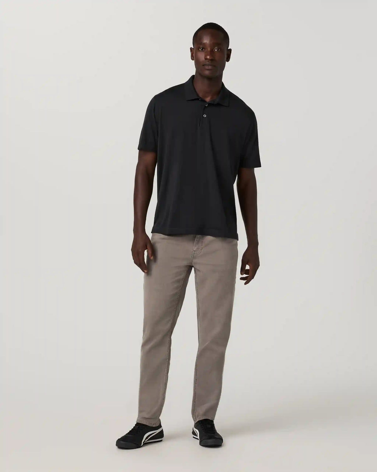 Benton Stretch Twill Pant Athletic Slim Fit 30" | Smokey Taupe